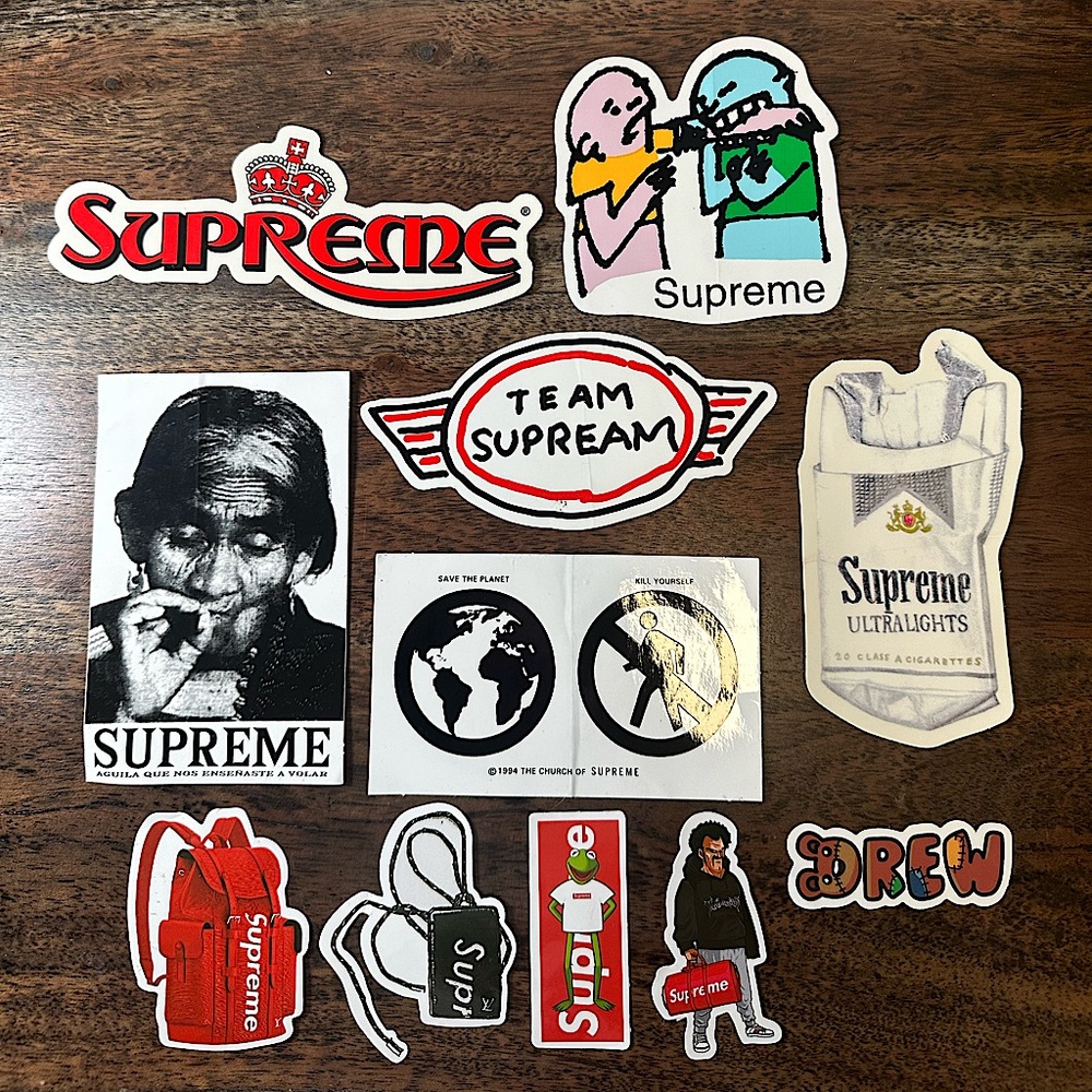 Supreme Stickers